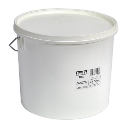 Sealey BGT25KG Shot Blasting Grit Tub 25kg