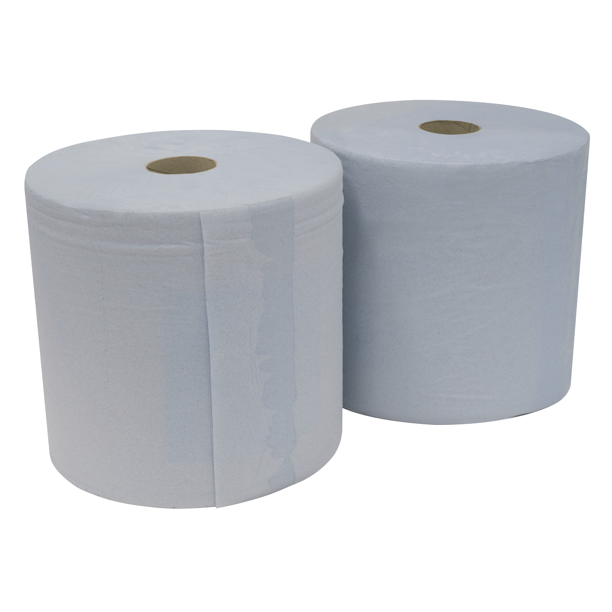 Sealey BLU400 2-Ply Blue Wiper Roll 400m x 260mm - Pack of 2