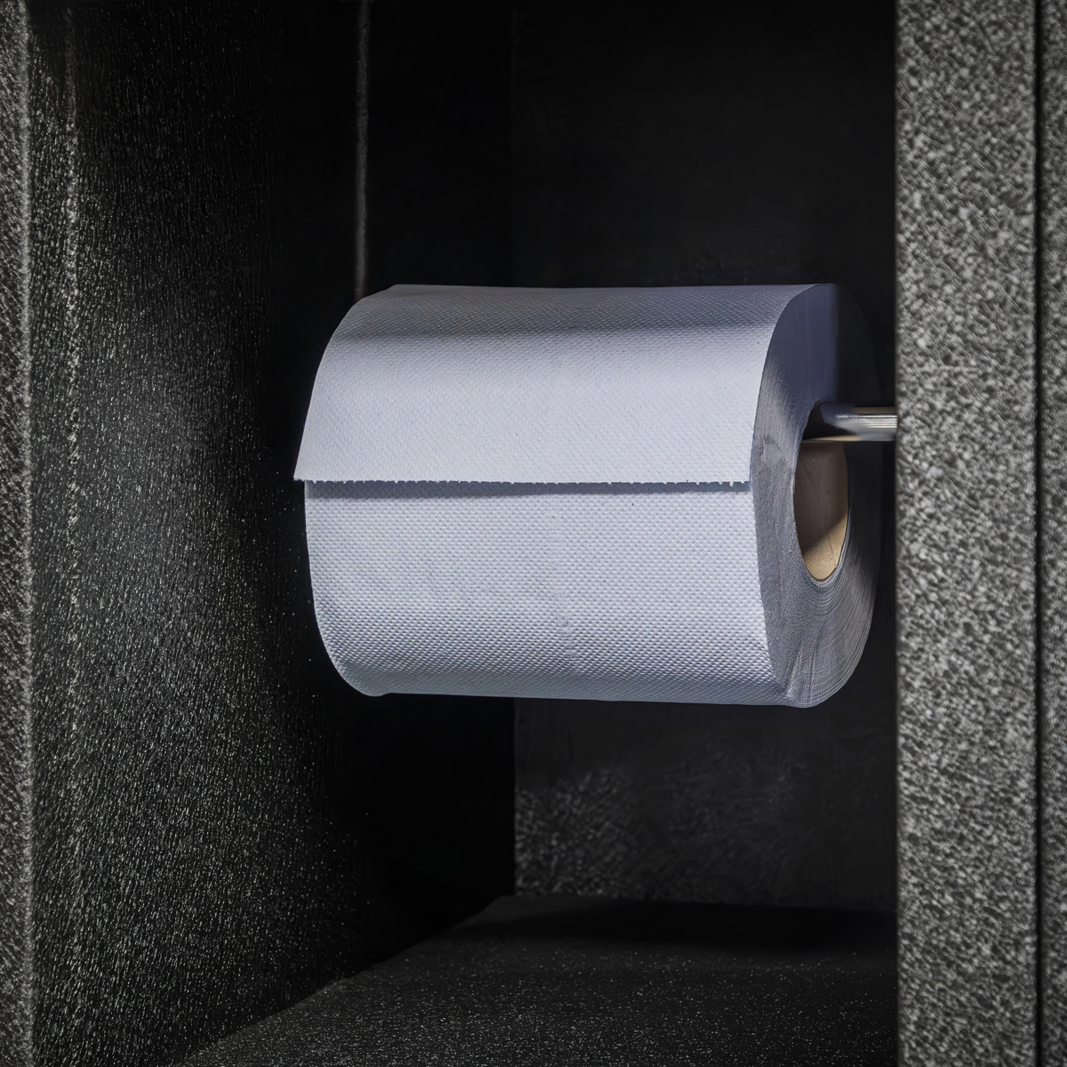 Sealey BLU60 2-Ply Embossed Blue Paper Roll 60m - Pack of 6