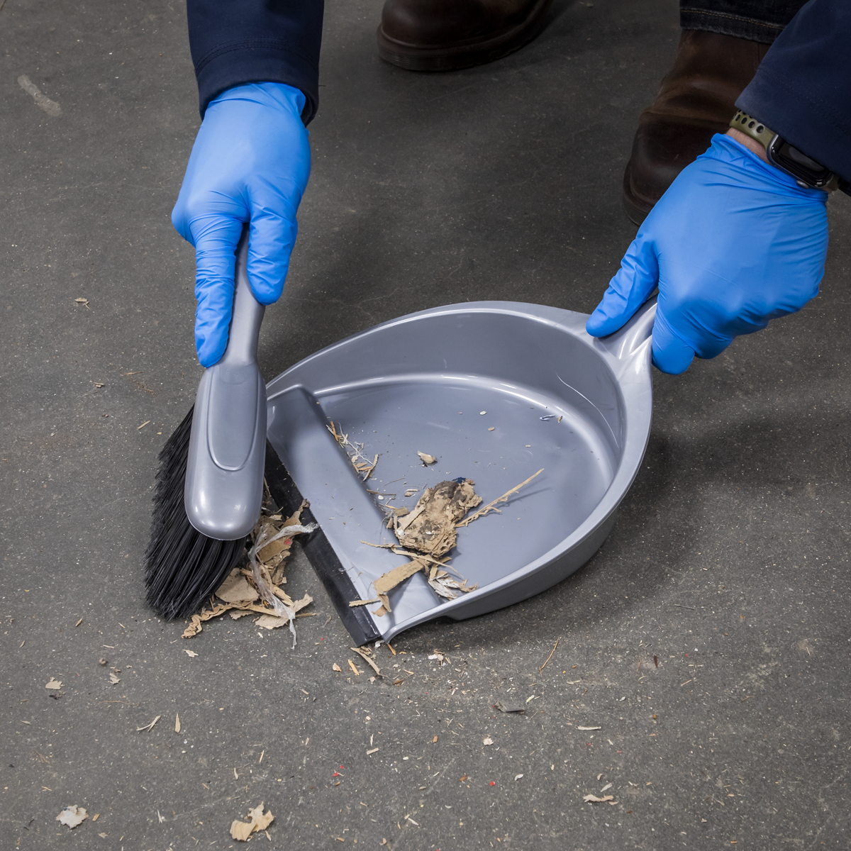 Sealey BM04 Composite Dustpan & Brush Set