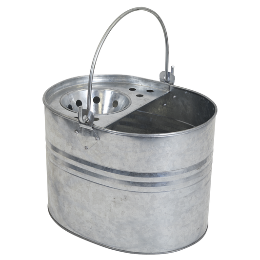 Sealey BM08 Mop Bucket 13L - Galvanized
