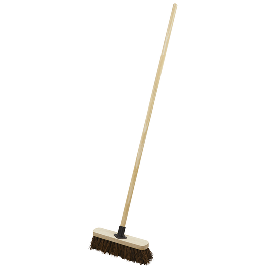 Sealey BM12H Stiff/Hard Bristle Broom 12"(300mm)