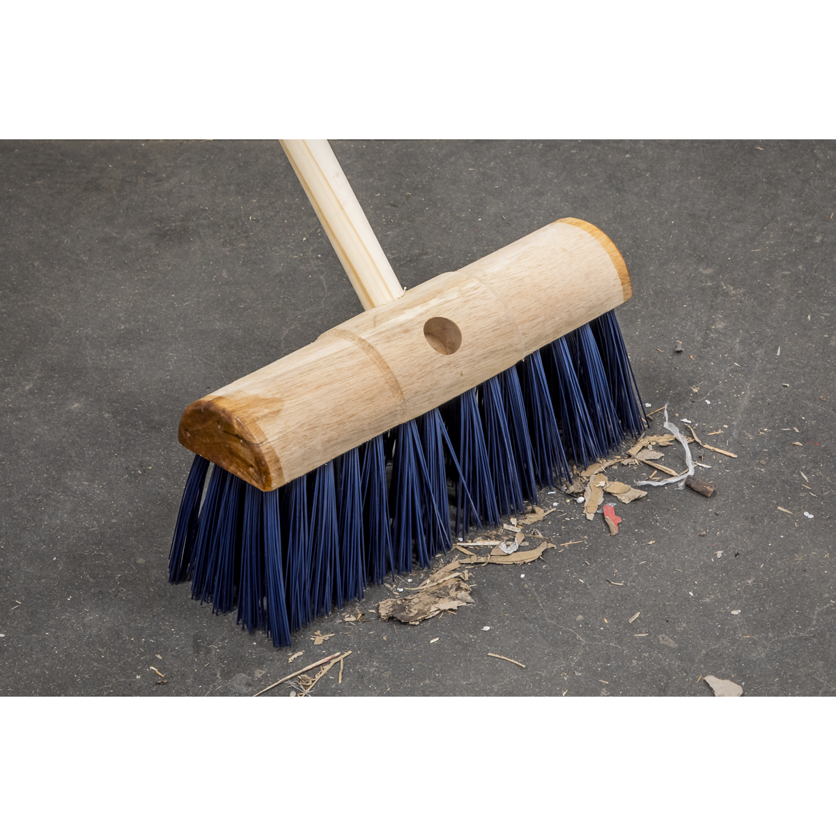 Sealey BM13H Stiff/Hard Bristle Yard Broom 13"(325mm)