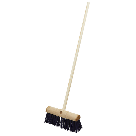 Sealey BM13H Stiff/Hard Bristle Yard Broom 13"(325mm)
