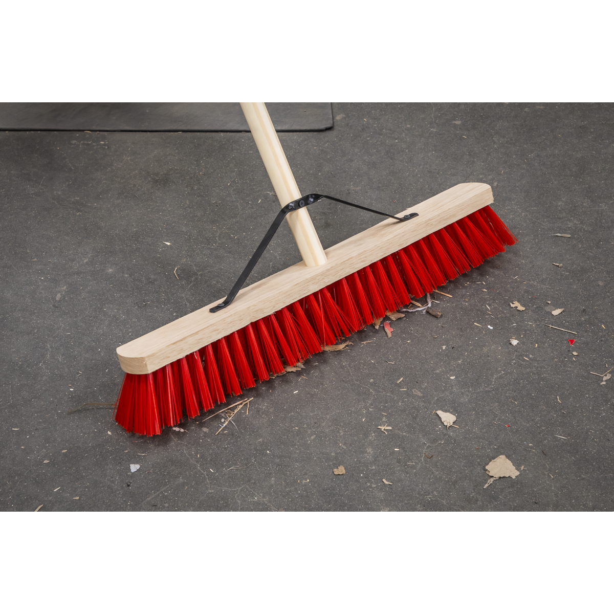 Sealey BM16P PVC Bristle Broom 24"(610mm)