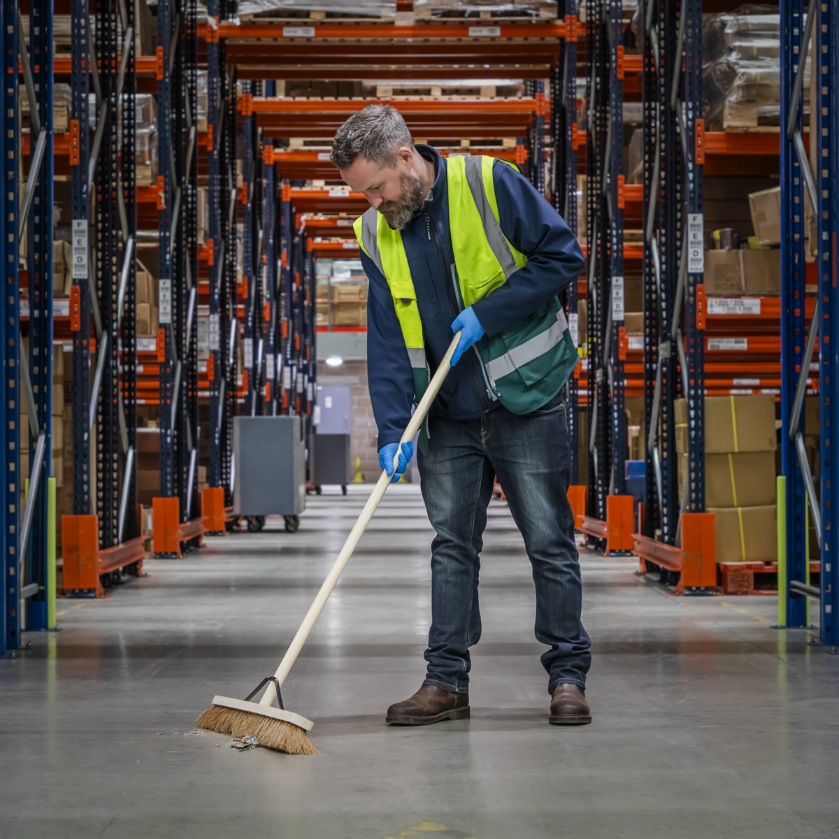 Sealey BM24S Soft Bristle Broom 24"(600mm)