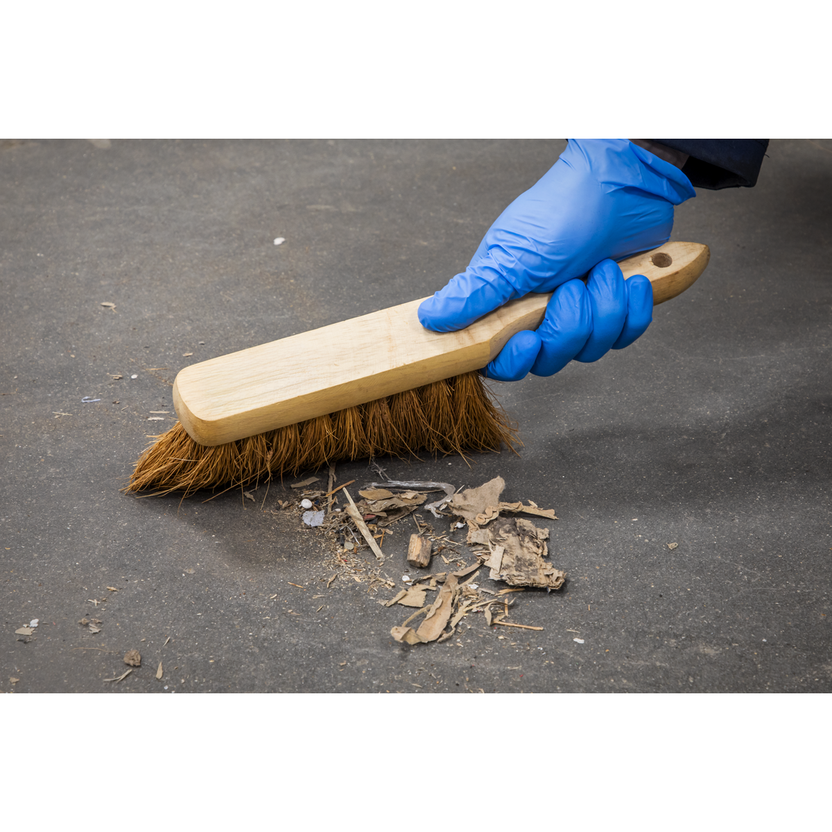 Sealey BM25S Soft Bristle Hand Brush 11"(280mm)