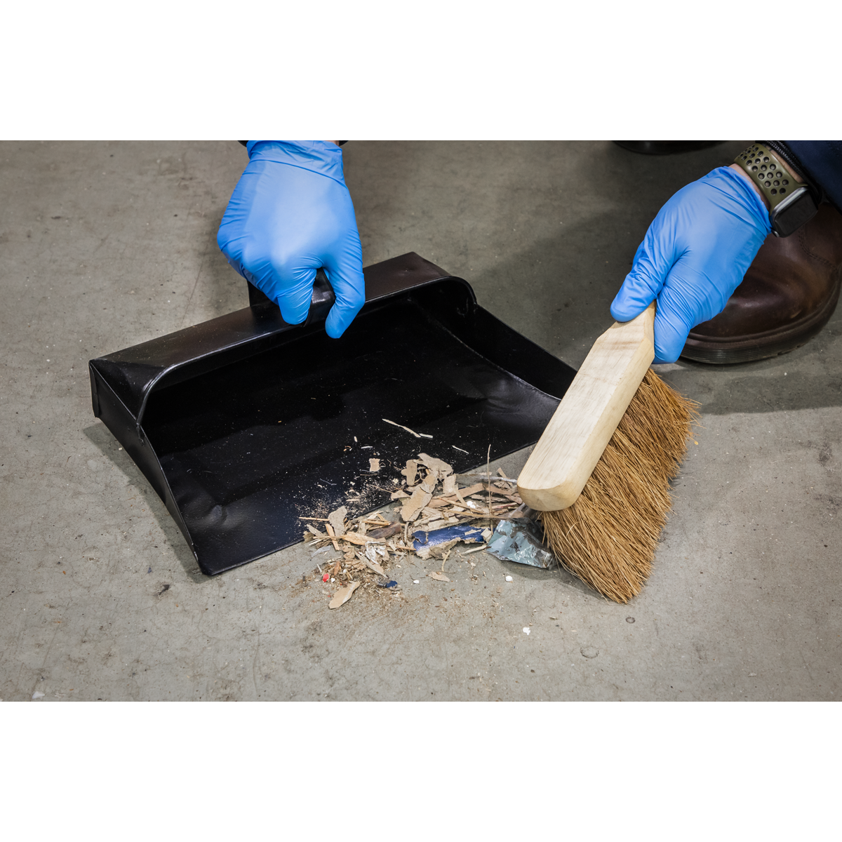 Sealey BM25S Soft Bristle Hand Brush 11"(280mm)