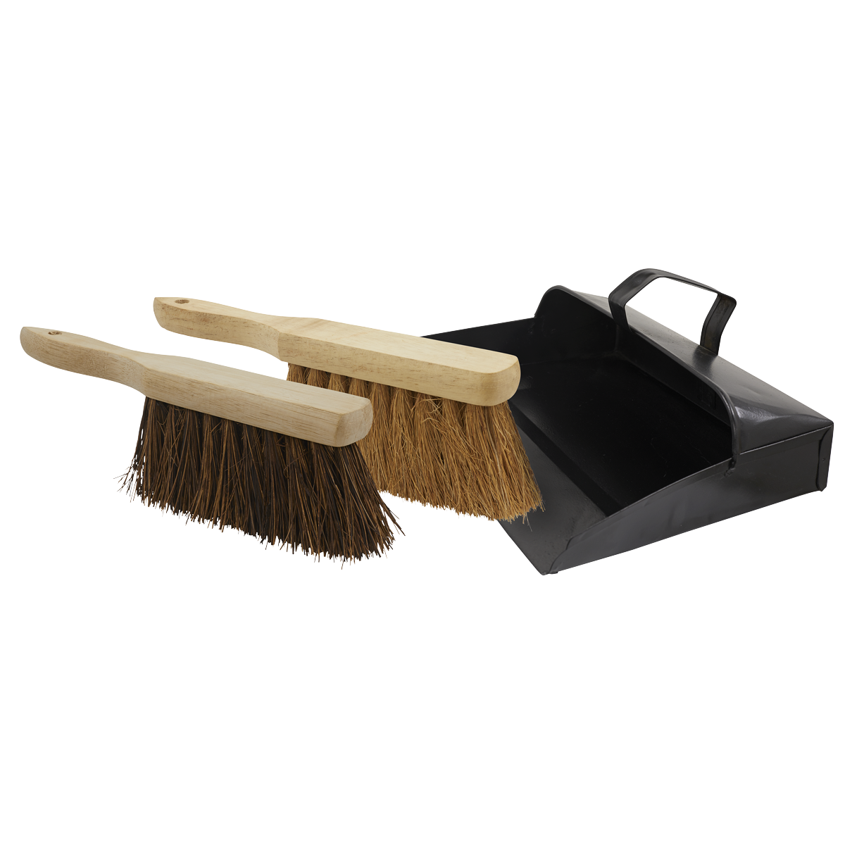 Sealey BM26 Dustpan & Brushes Metal