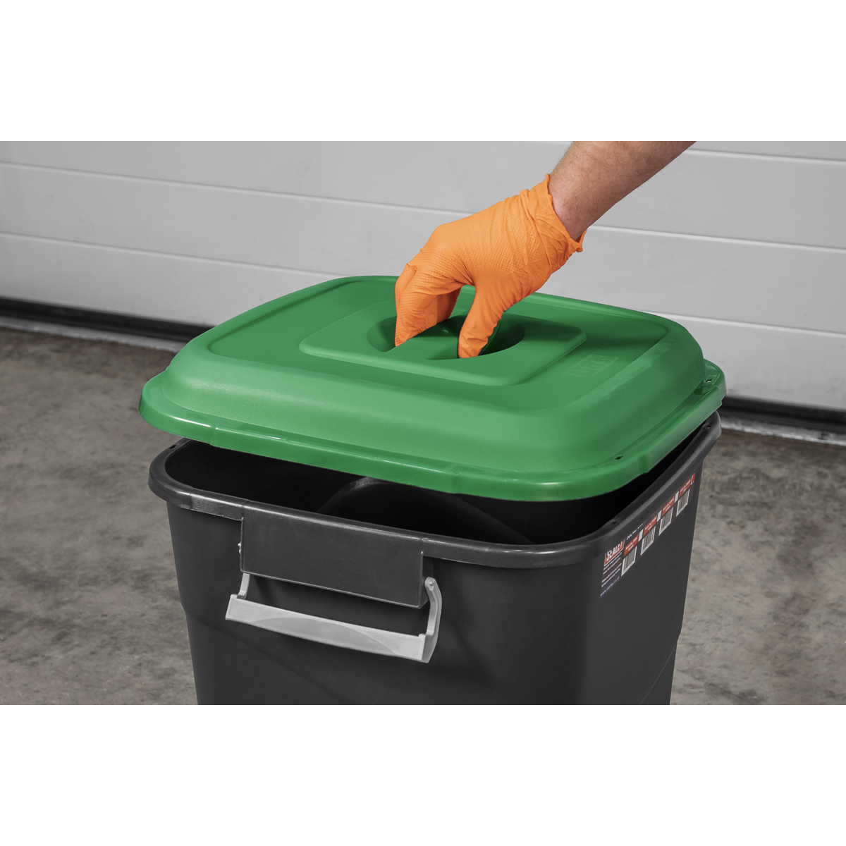Sealey BM75G Refuse/Storage Bin 75L - Green
