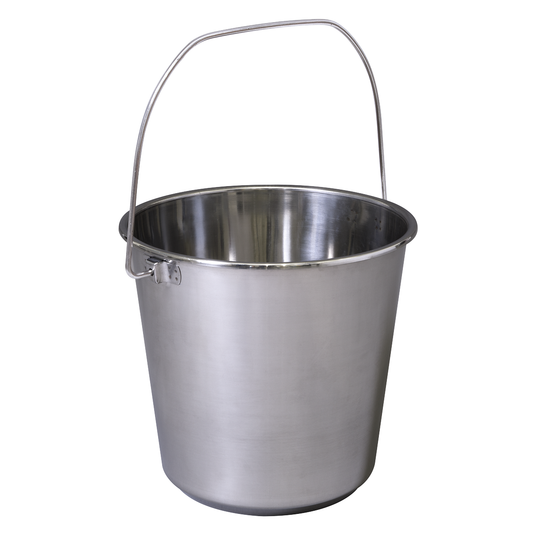 Sealey BM8L Stainless Steel Bucket 12L