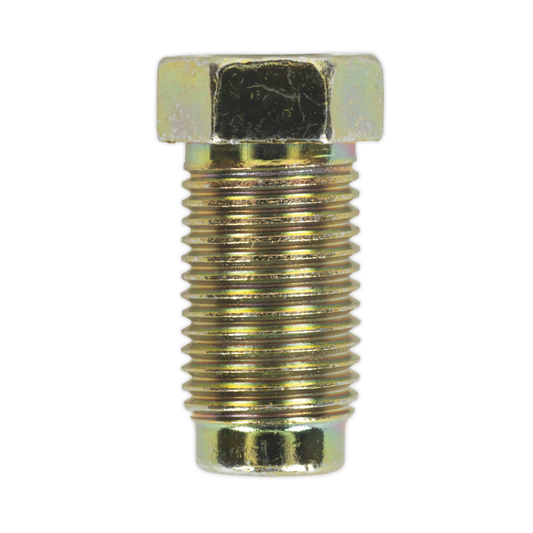 Sealey BN10100LM Brake Pipe Nut Long Male M10 x 1mm - Pack of 25