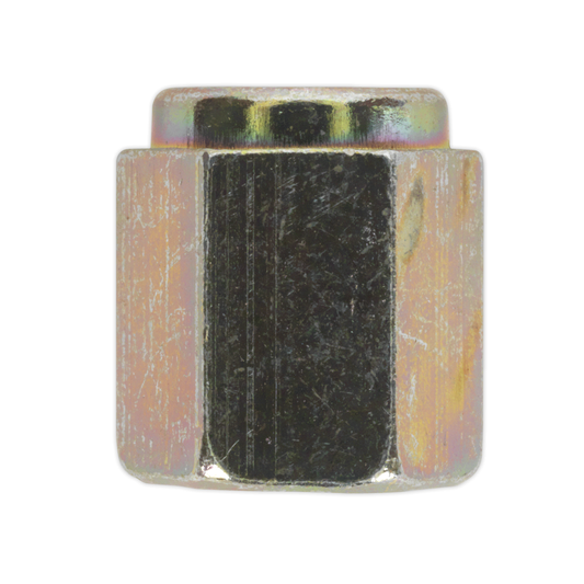 Sealey BN10100 Brake Pipe Nut Short Female M10 x 1mm - Pack of 25