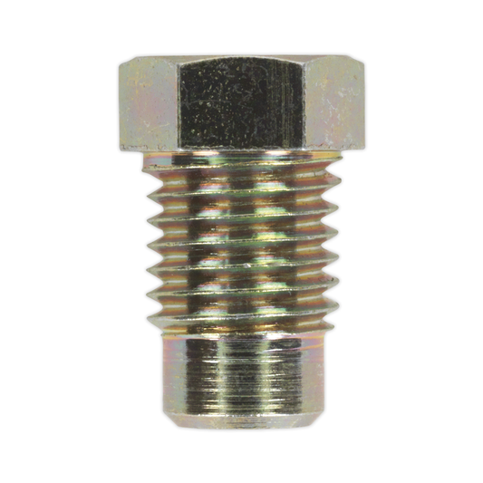 Sealey BN10125LM Brake Pipe Nut Long Male M10 x 1.25mm - Pack of 25