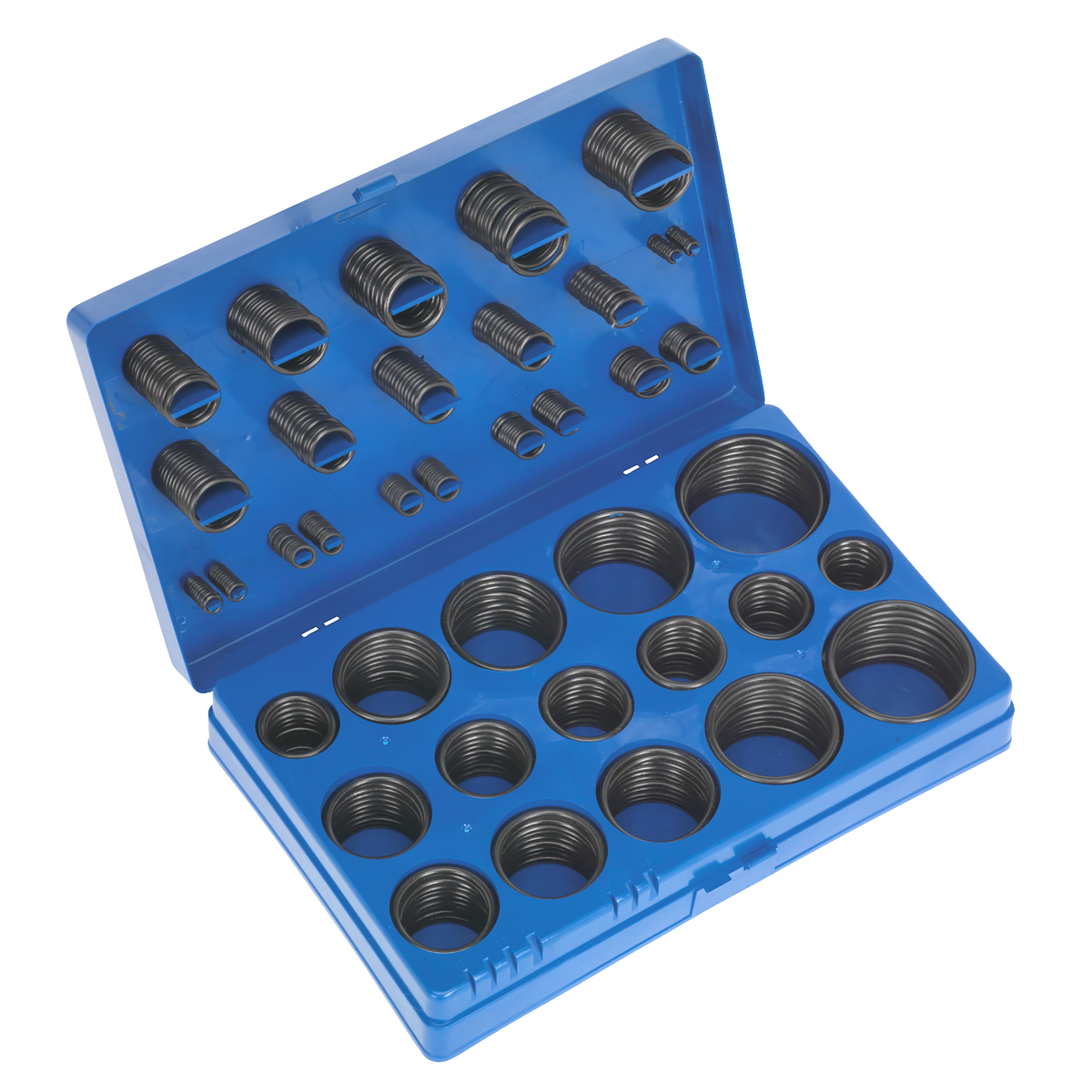 Sealey BOR407 Imperial Rubber O-Ring Assortment 407pc