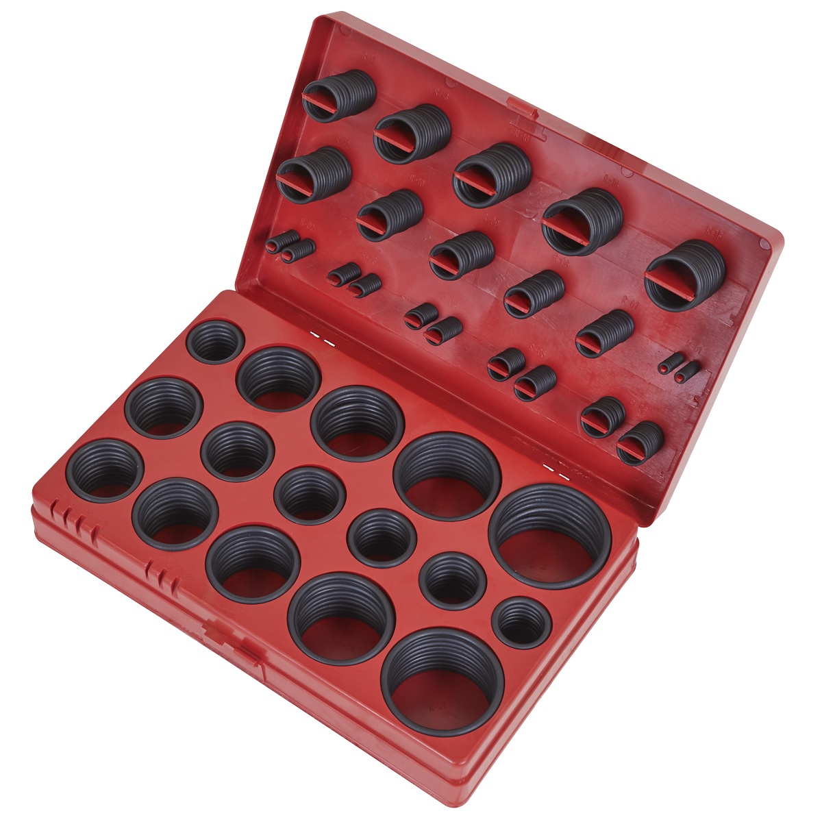Sealey BOR419 Rubber O-Ring Assortment 419pc