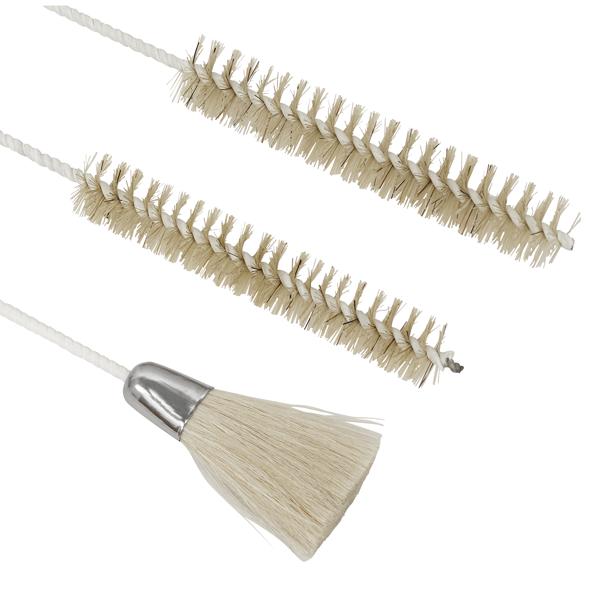 Sealey BSGC/3 Spray Gun Cleaning Brush Set 3pc