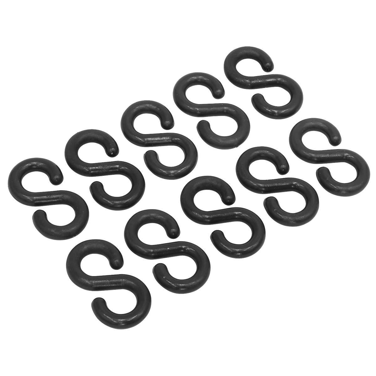Sealey BSH10 Plastic Chain S-Hook - Pack of 10