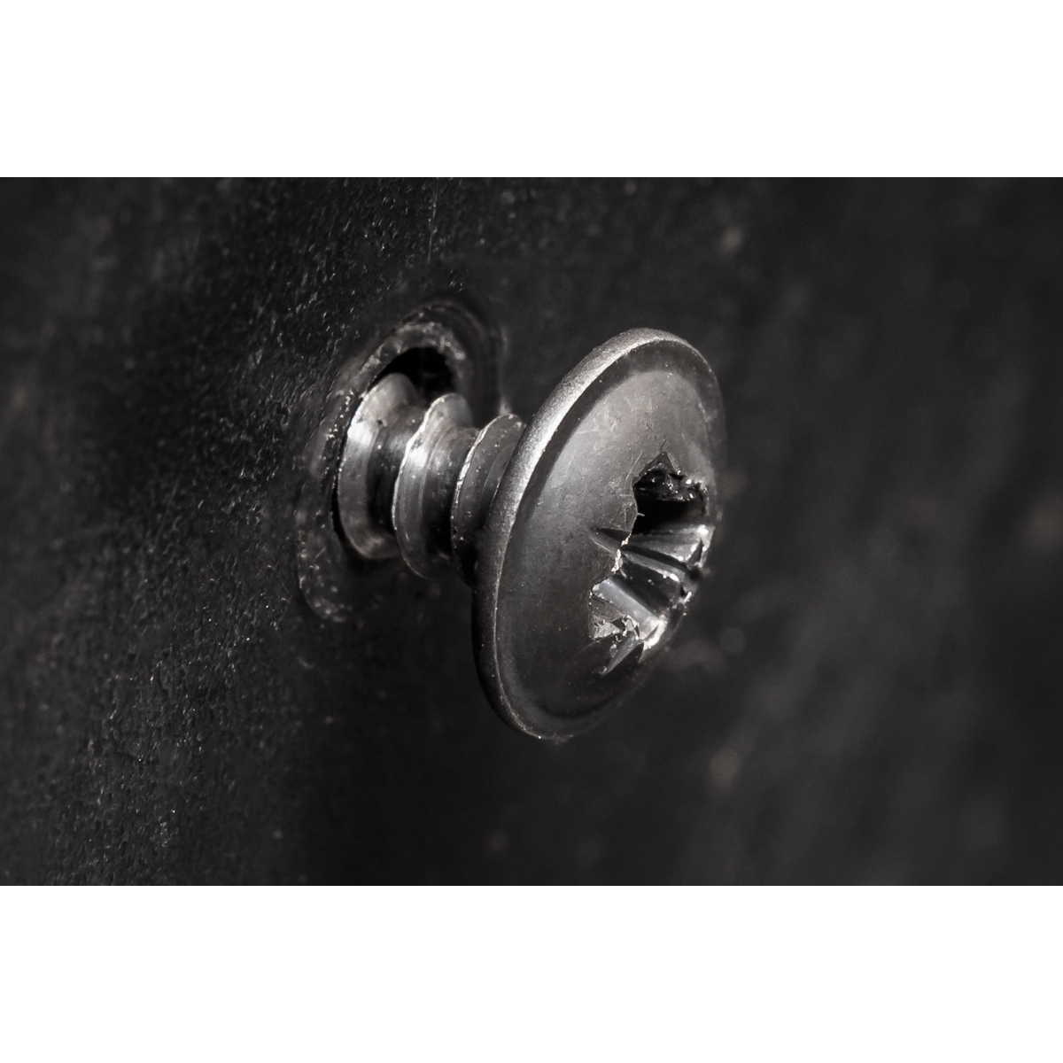 Sealey BST3510 Self-Tapping Pozi Flanged Head Screw 3.5 x 10mm, Black - Pack of 100