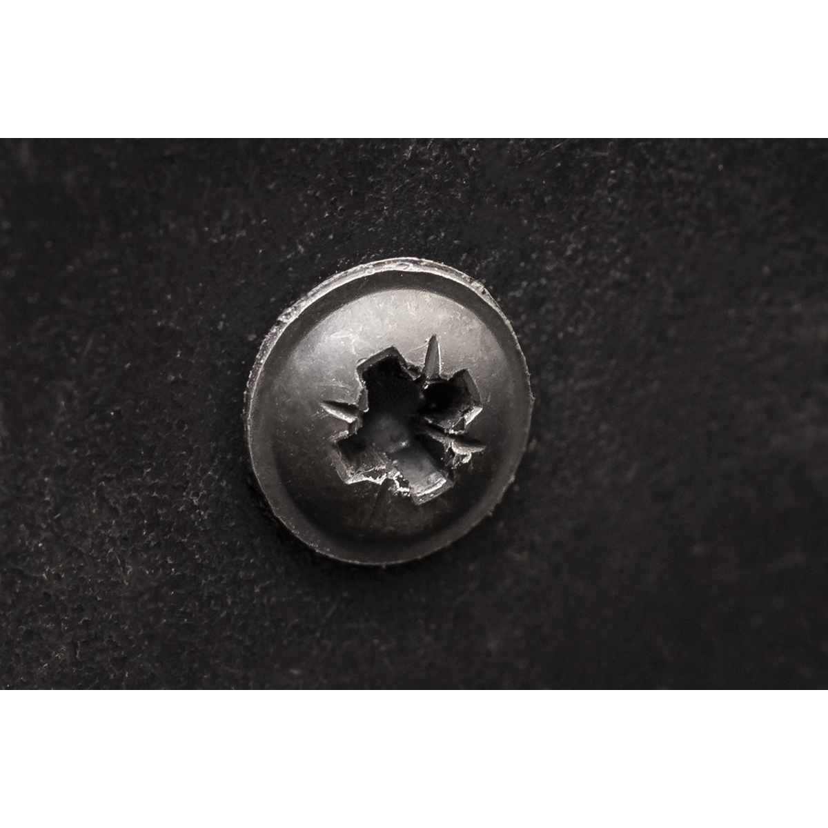 Sealey BST3510 Self-Tapping Pozi Flanged Head Screw 3.5 x 10mm, Black - Pack of 100