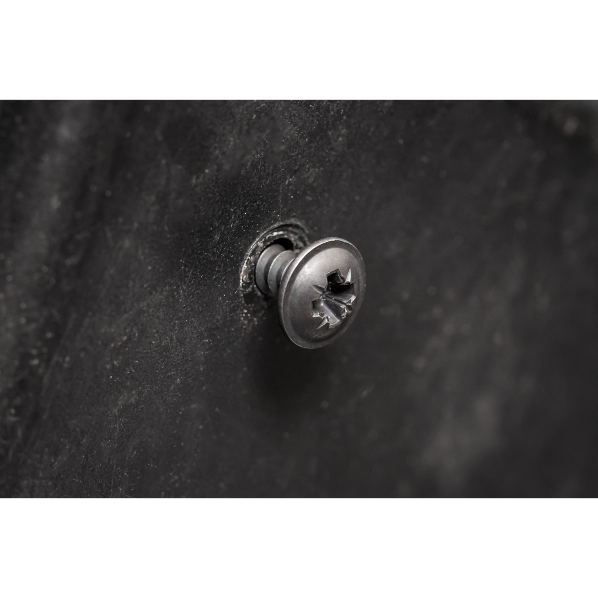 Sealey BST3510 Self-Tapping Pozi Flanged Head Screw 3.5 x 10mm, Black - Pack of 100