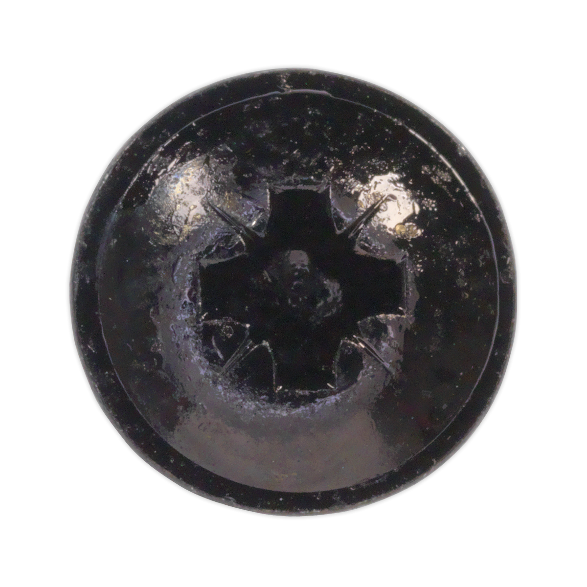 Sealey BST3510 Self-Tapping Pozi Flanged Head Screw 3.5 x 10mm, Black - Pack of 100