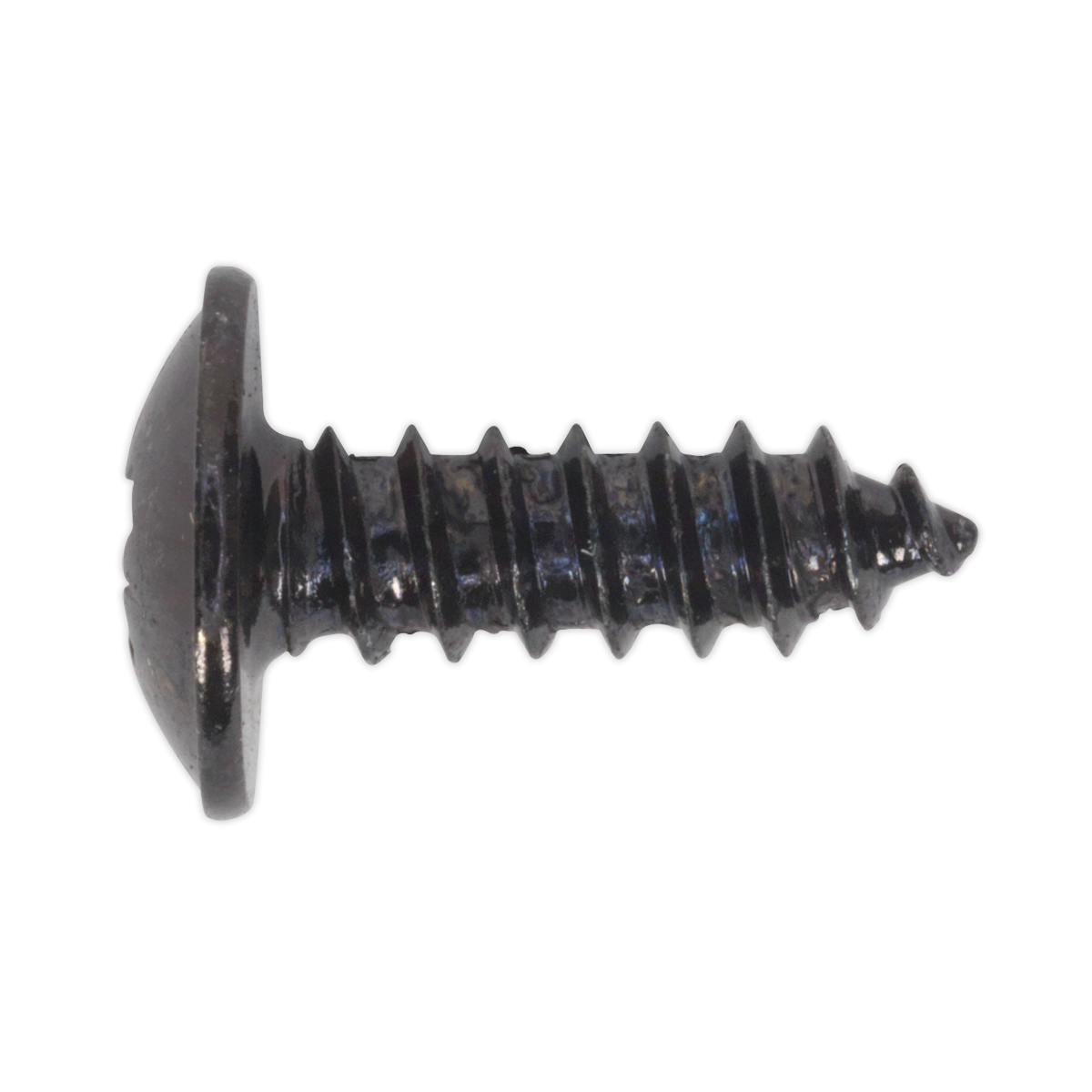 Sealey BST4213 Self-Tapping Pozi Flanged Head Screw 4.2 x 13mm, Black - Pack of 100