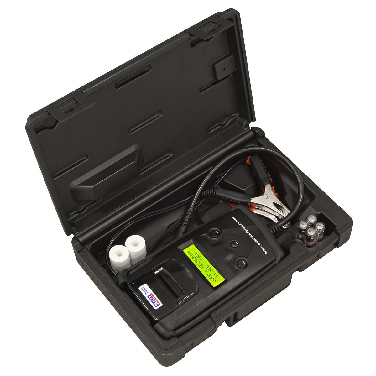 Sealey BT2003 Digital Battery & Alternator Tester with Printer 6/12/24V