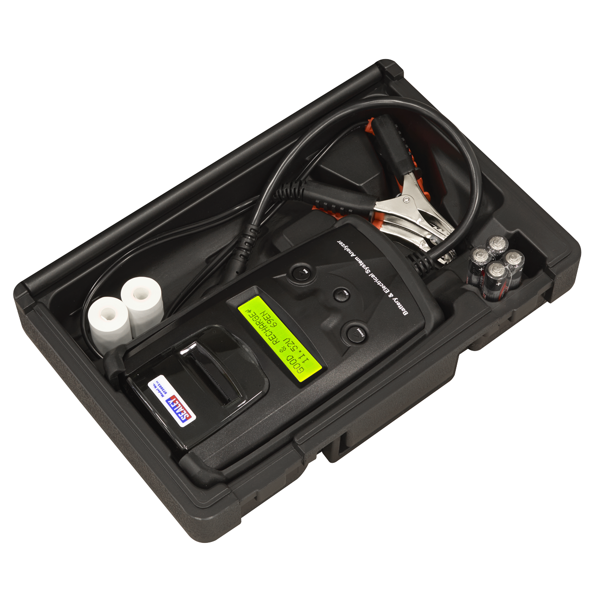 Sealey BT2003 Digital Battery & Alternator Tester with Printer 6/12/24V