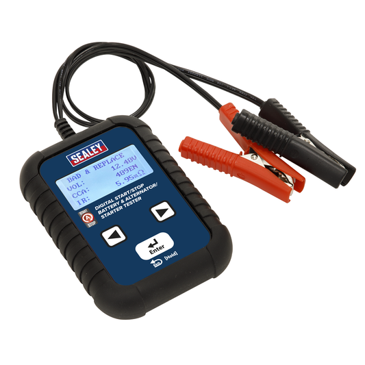 Sealey BT2011 Digital Start/Stop Battery & Alternator/Starter Tester 12/24V