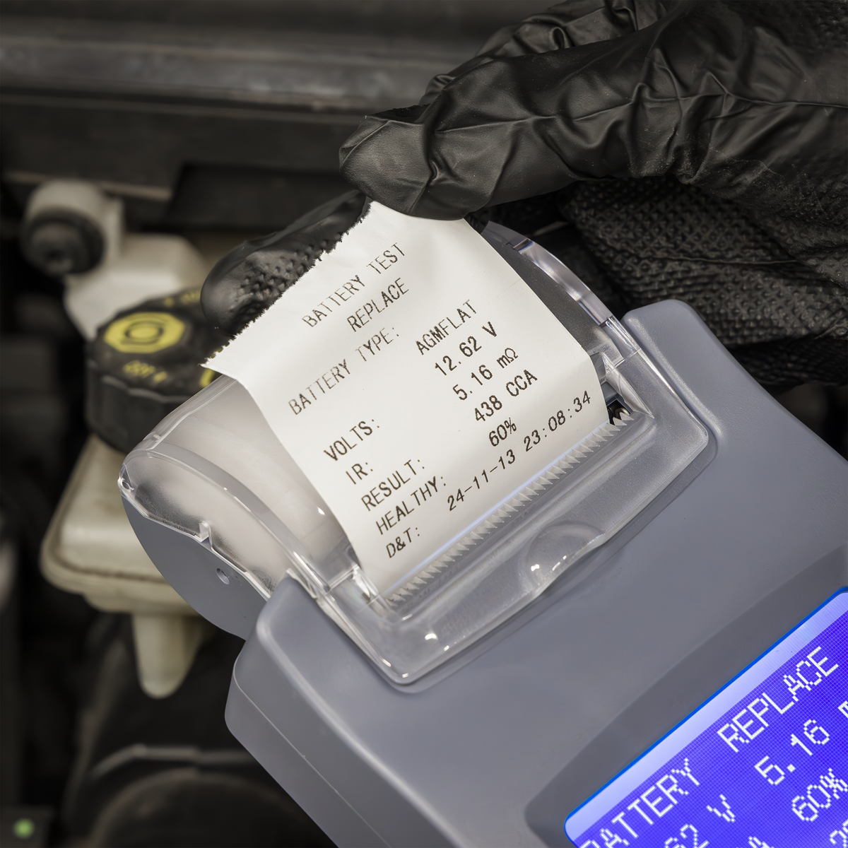 Sealey BT2012 Digital Battery & Alternator/Starter Tester with Printer 12V