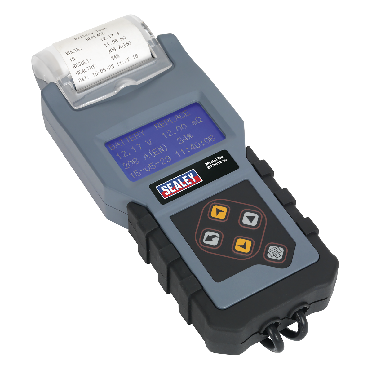 Sealey BT2012 Digital Battery & Alternator/Starter Tester with Printer 12V