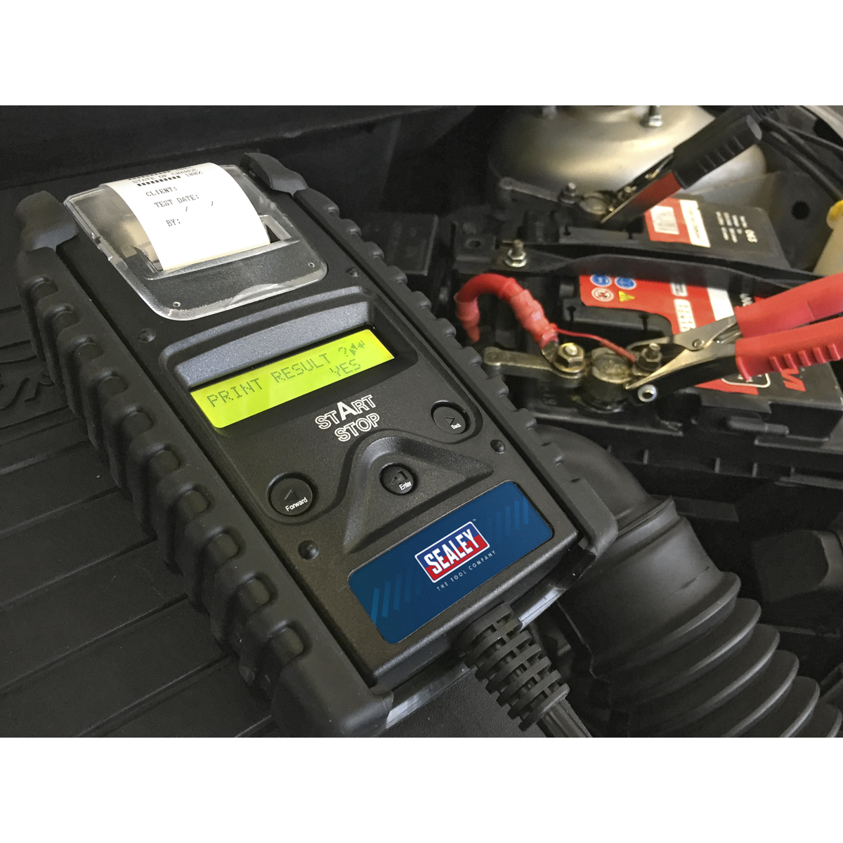 Sealey BT2014 Digital Start/Stop Battery & Alternator Tester with Printer 6/12/24V