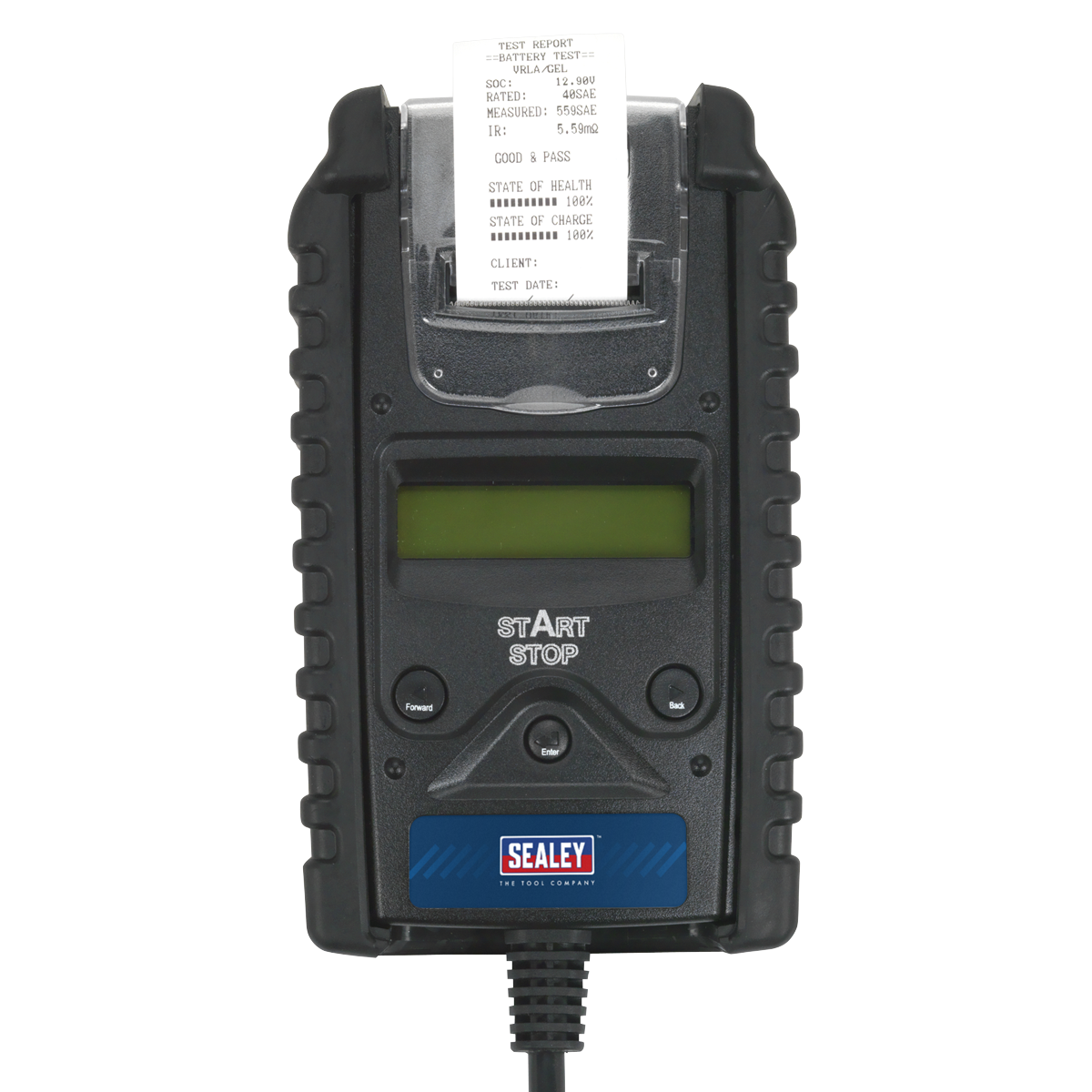 Sealey BT2014 Digital Start/Stop Battery & Alternator Tester with Printer 6/12/24V