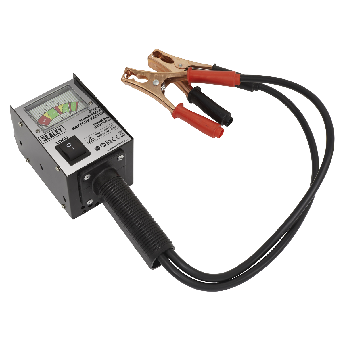 Sealey BT91/10 Handheld Battery Tester 6/12V