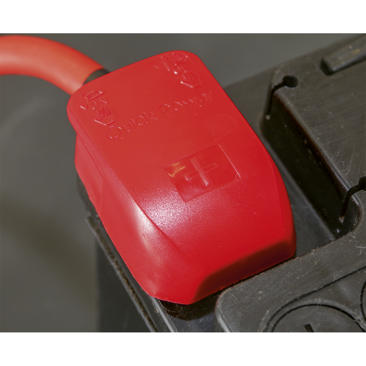 Sealey BTQK12 Quick Release Positive-Negative Battery Clamps - Pair