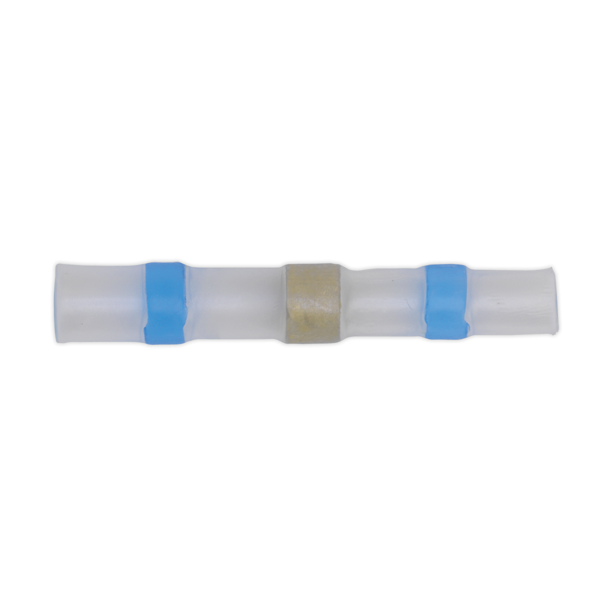 Sealey BTSSB25 Heat Shrink Butt Connector Solder Terminal 16-14 AWG, Blue - Pack of 25
