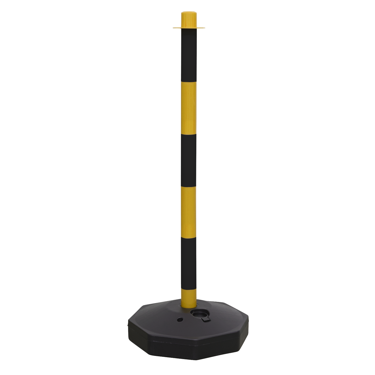 Sealey BYPB01 Post with Base - Black/Yellow