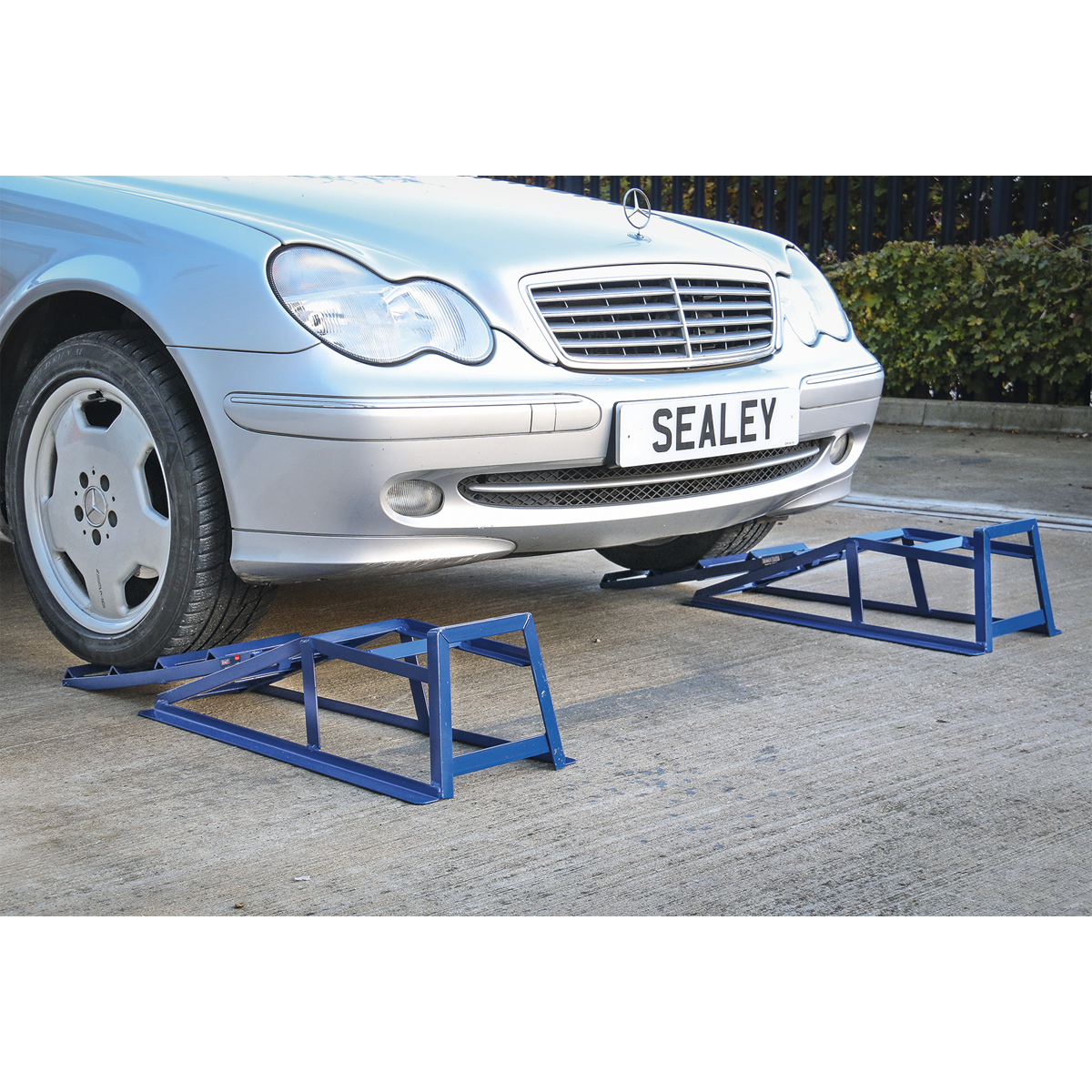Sealey CAR2001 Car Ramp Extensions 400kg Each/800kg per Pair