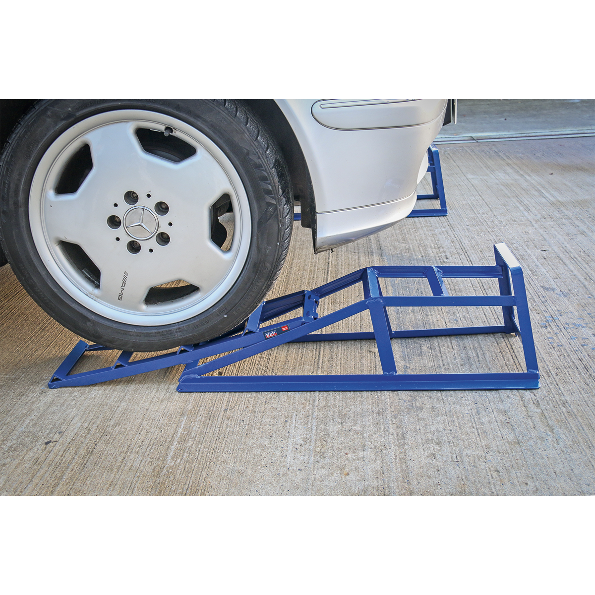 Sealey CAR2001 Car Ramp Extensions 400kg Each/800kg per Pair