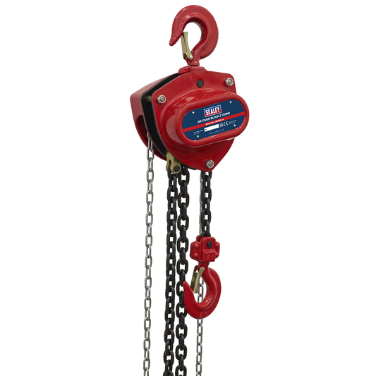 Sealey CB2000 3m Chain Block 2 Tonne