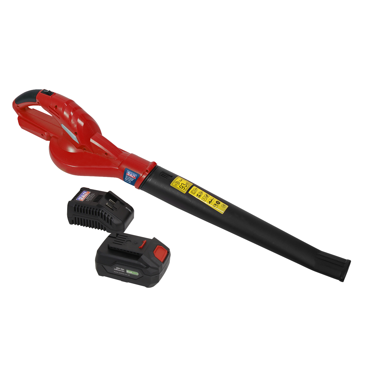 Sealey CB20VCOMBO4 SV20 Series Cordless Leaf Blower with 20V 4Ah Battery & Charger