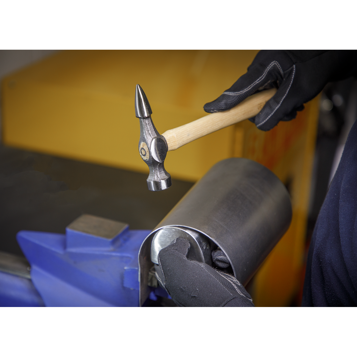 Sealey CB507 Drop-Forged Panel Beating Set with Hickory Shafts 7pc