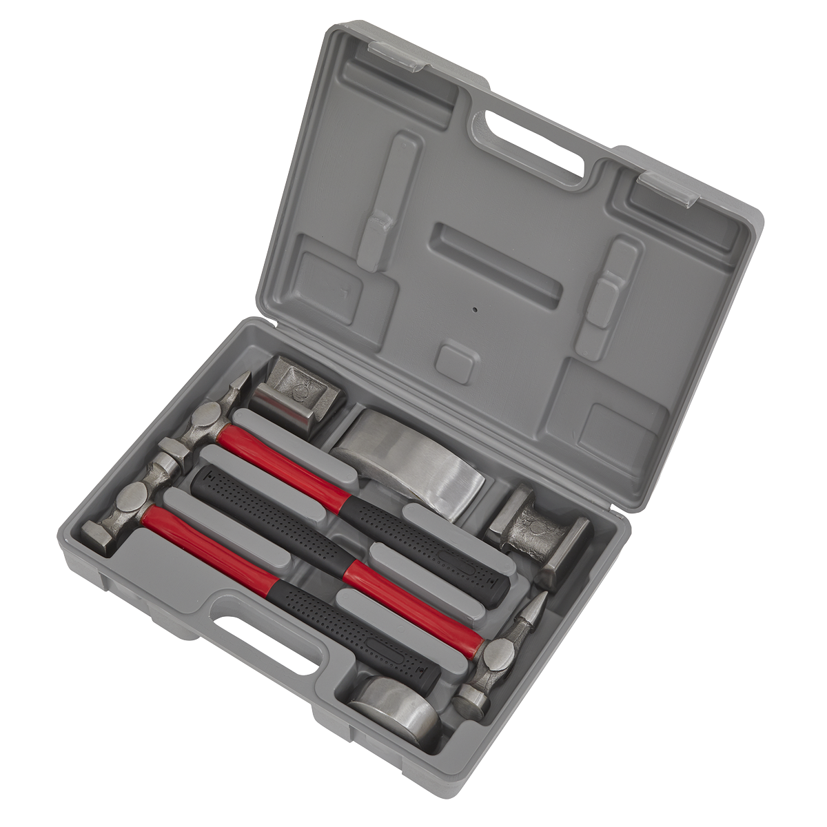Sealey CB707 Drop-Forged Panel Beating Set with Fibreglass Shafts 7pc