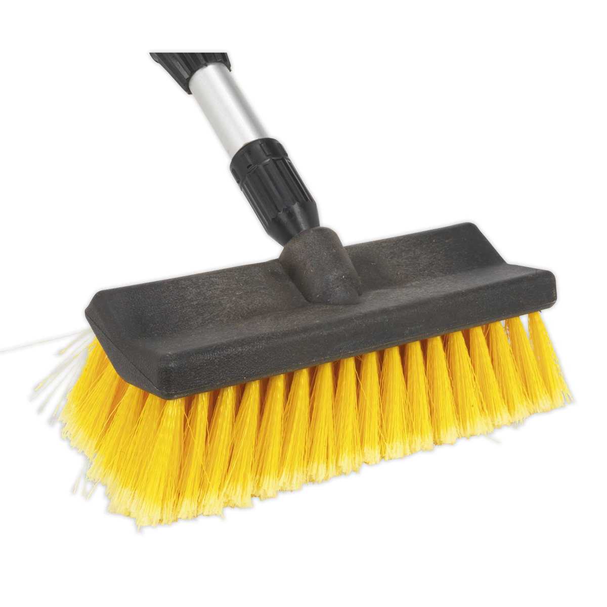 Sealey CC50 Large Angled Flo-Thru Brush with 1.7m Telescopic Handle