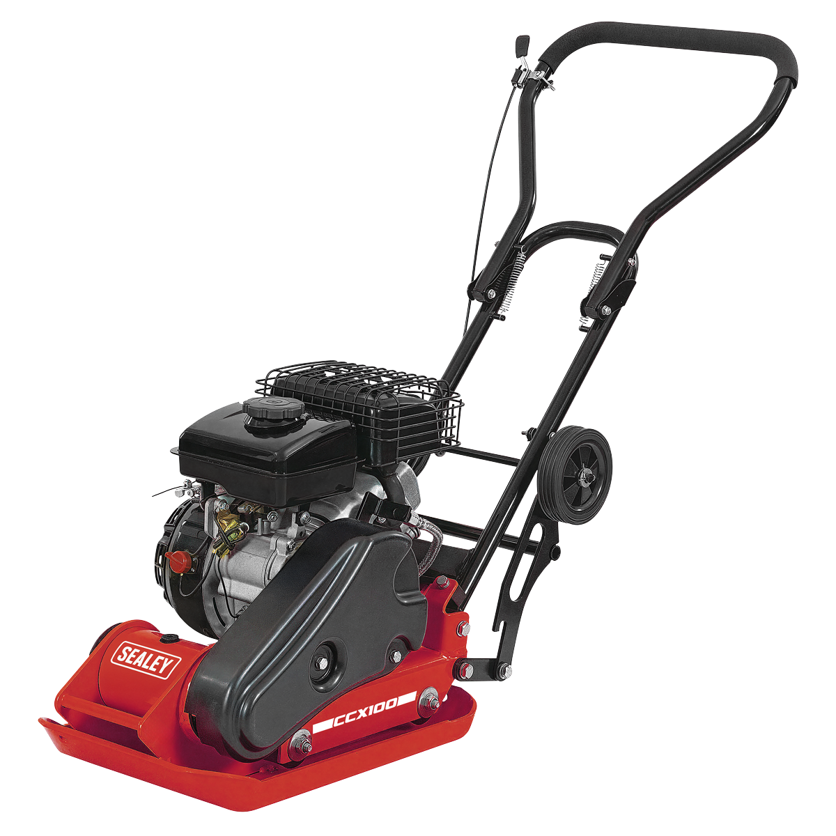 Sealey CCX100 Petrol Compactor with Wheel Kit 50kg Capacity