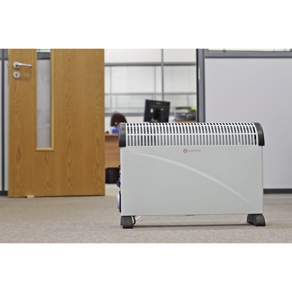 Sealey CD2005TT Convector Heater with Turbo, Timer & Thermostat 2000W/230V