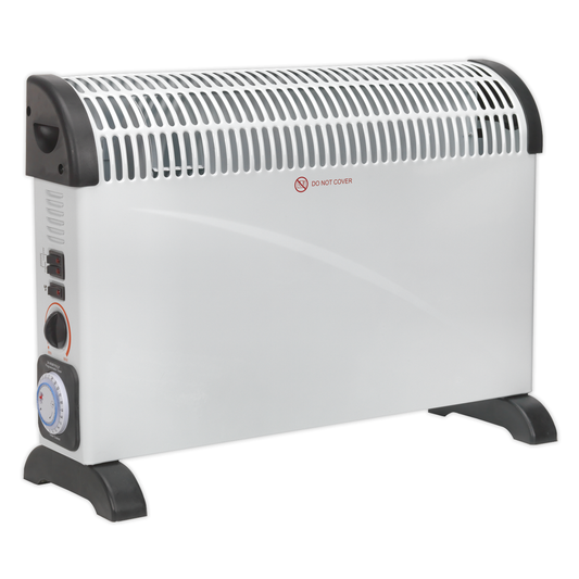 Sealey CD2005TT Convector Heater with Turbo, Timer & Thermostat 2000W/230V