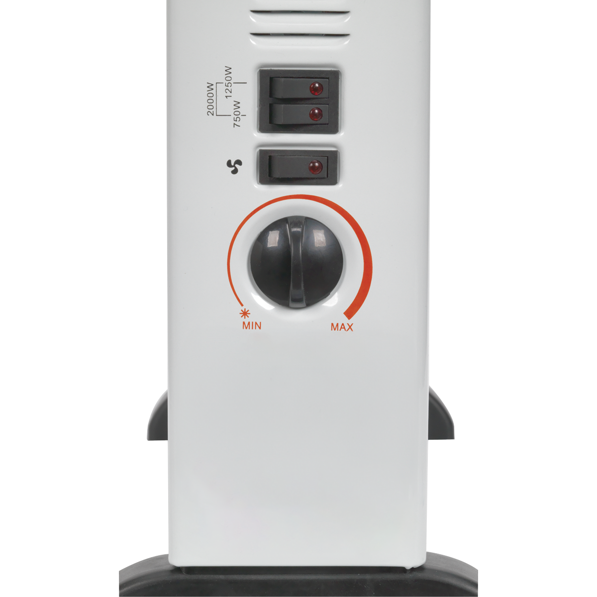 Sealey CD2005T Convector Heater with 3 Heat Settings Thermostat & Turbo Fan 2000W