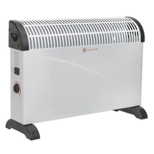 Sealey CD2005 Convector Heater with 3 Heat Settings Thermostat 2000W/230V